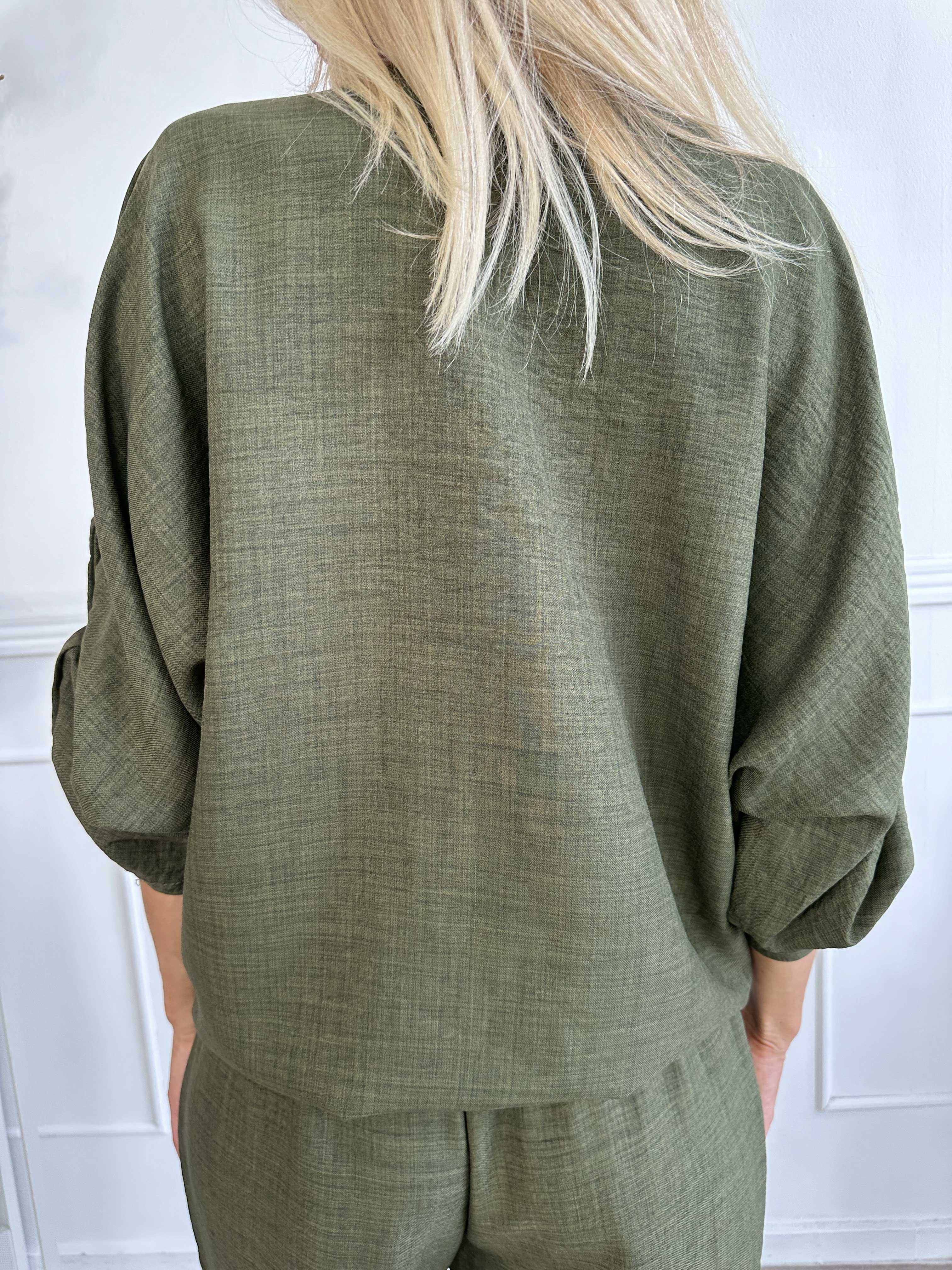 Bella - Sød tunika med knude og aftagelig blomst